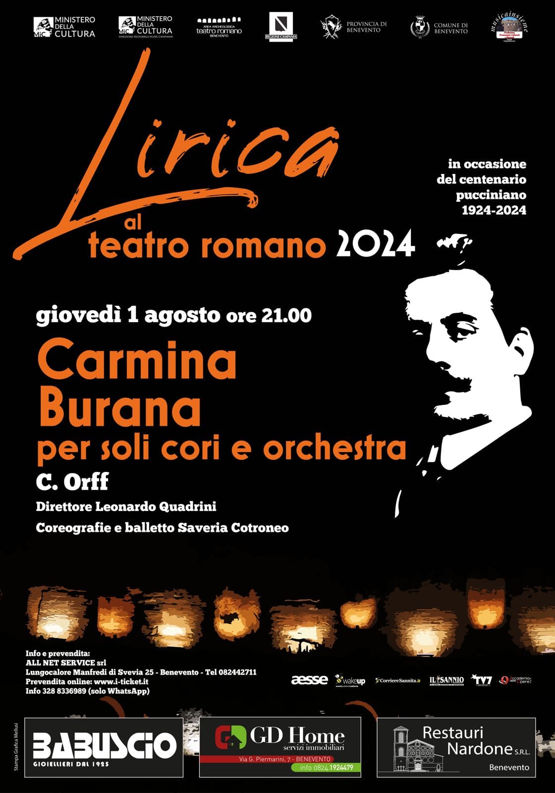 Carmina Burana per soli cori e orchestra